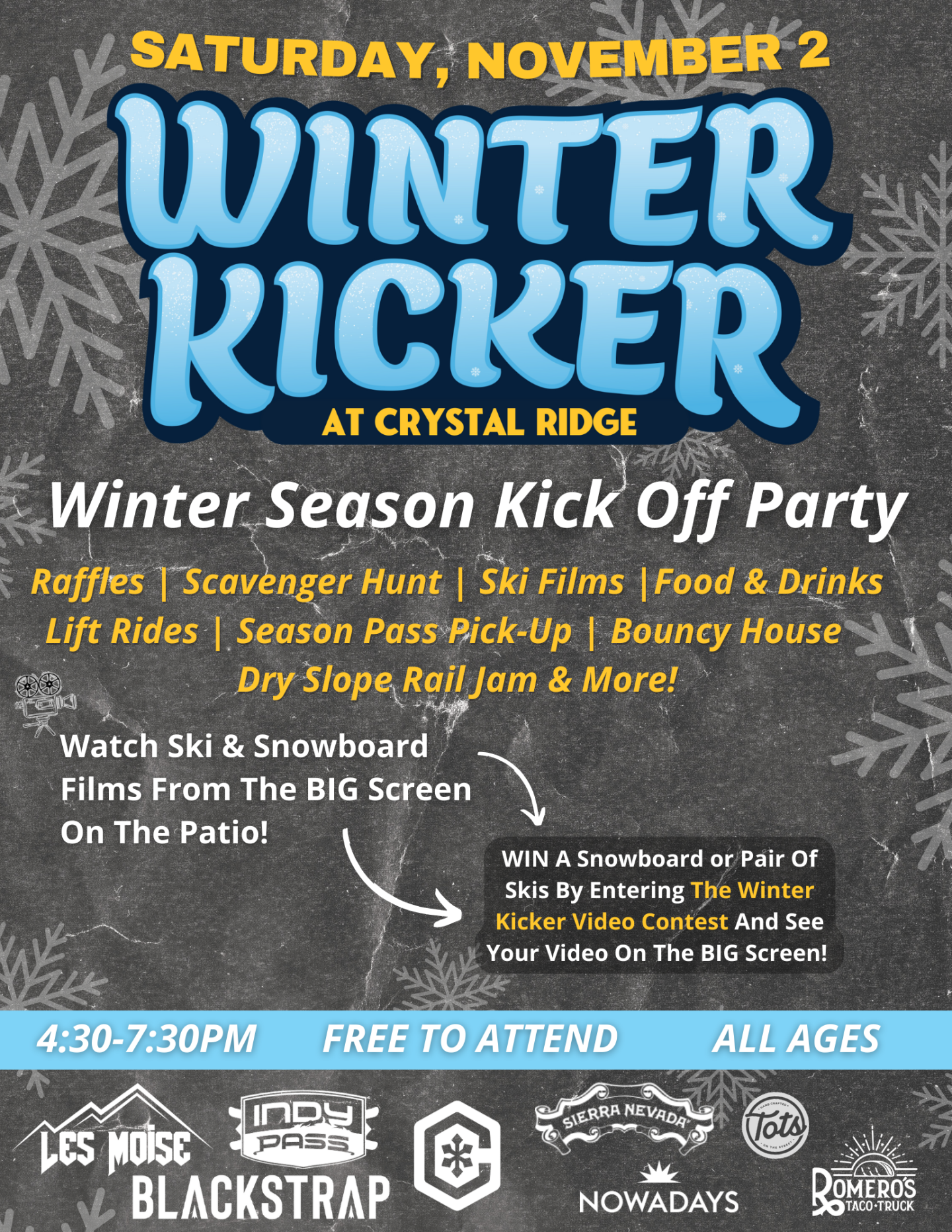 Winter Kicker Flyer 2024