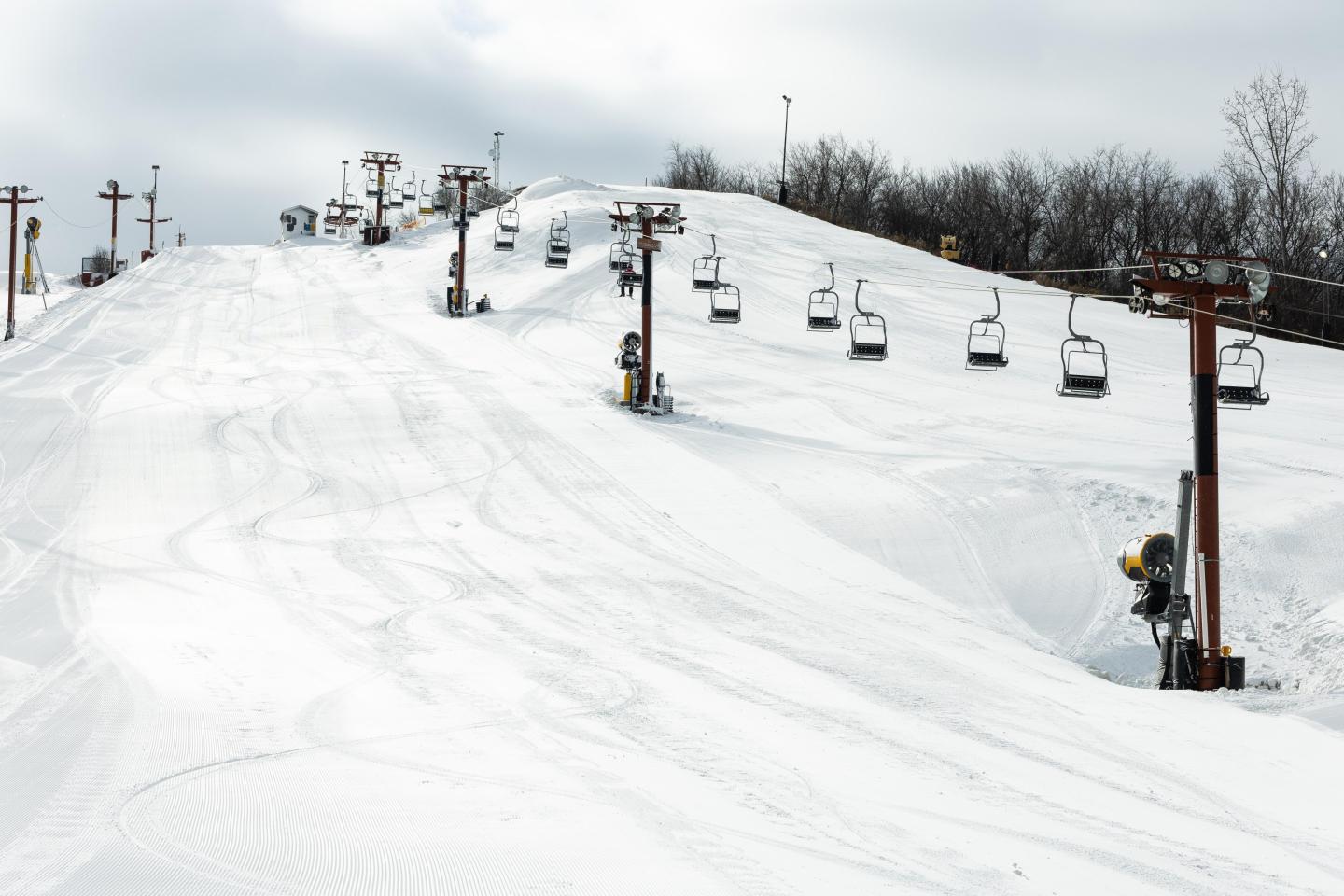 shot of hill