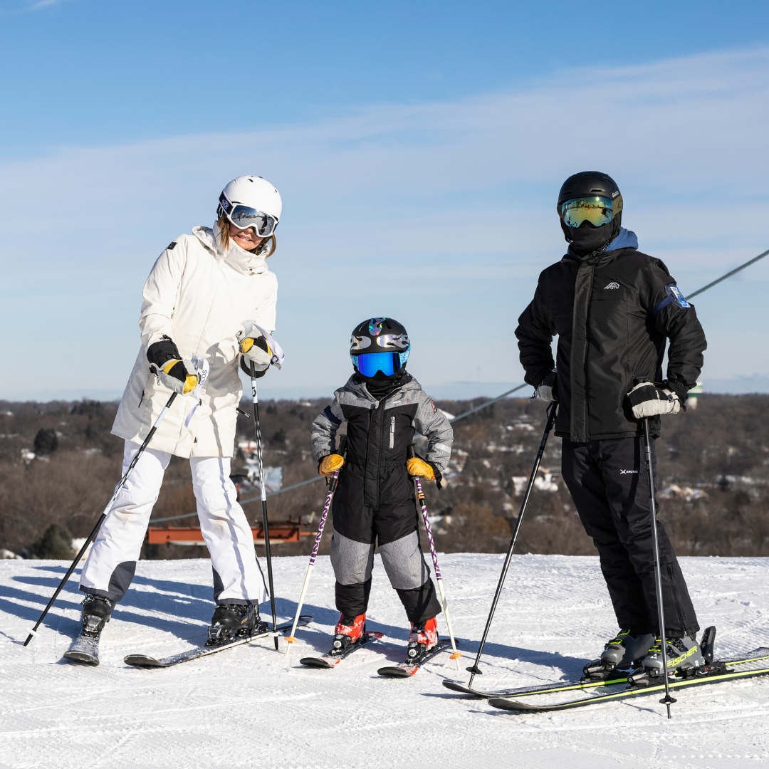 family standing together